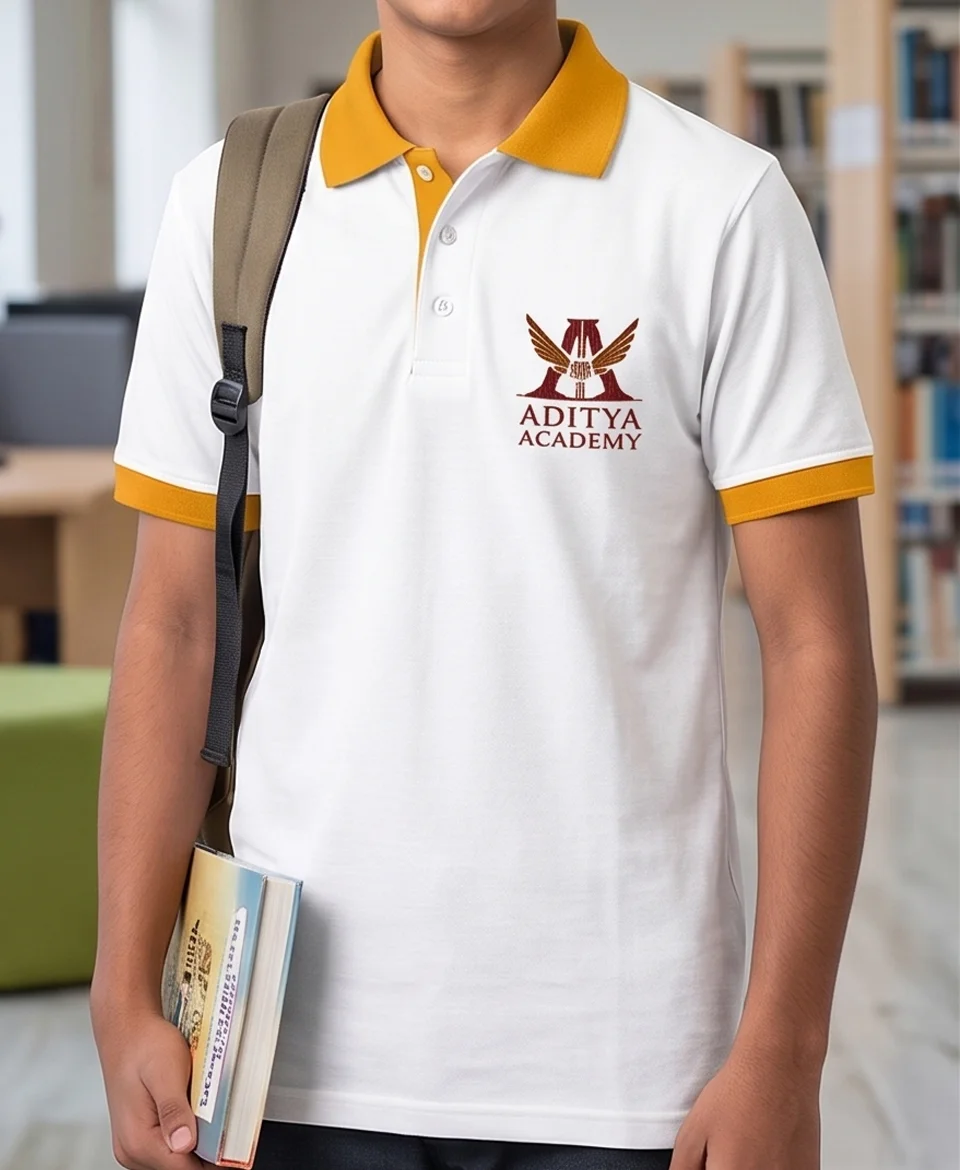 White School T Shirt - Image 3